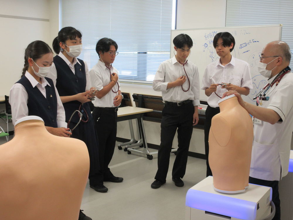 島大医学部見学