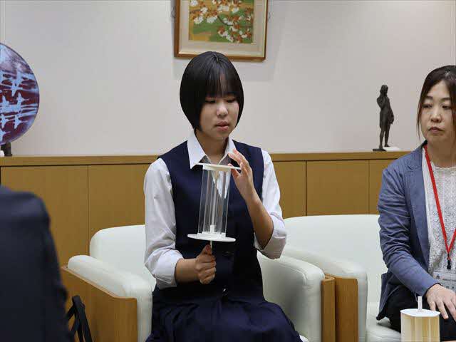 安来市表敬訪問