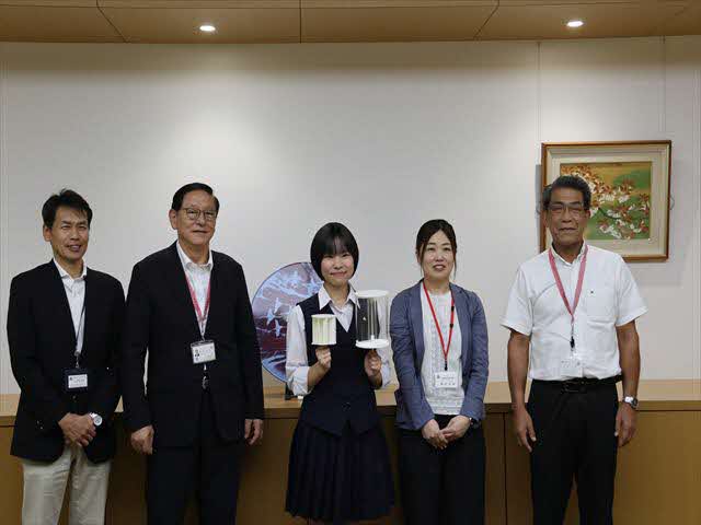 安来市表敬訪問
